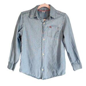 EUC Carters Long Sleeve Button-Down Boy's Shirt (5T)